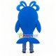 Blue Whale Squirting Water Mascot Costume Blue Whale Squirting Water Mascot Costume