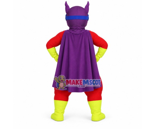 Robust Batman With Telescope Mascot Costume Robust Batman With Telescope Mascot Costume