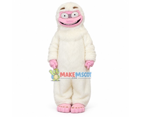 The Awkwardly Smiling Long-haired Ape Mascot Costume The Awkwardly Smiling Long-haired Ape Mascot Costume