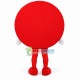 Eye-catching Red Restriction Sign Mascot Costume Eye-catching Red Restriction Sign Mascot Costume