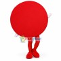 Eye-catching Red Restriction Sign Mascot Costume