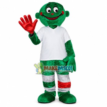 The Green Splendid Doll of Project Hope Mascot Costume The Green Splendid Doll of Project Hope Mascot Costume