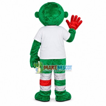 The Green Splendid Doll of Project Hope Mascot Costume The Green Splendid Doll of Project Hope Mascot Costume