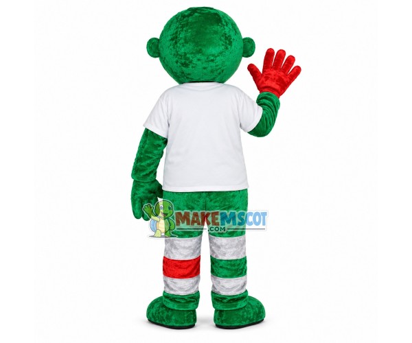 The Green Splendid Doll of Project Hope Mascot Costume The Green Splendid Doll of Project Hope Mascot Costume