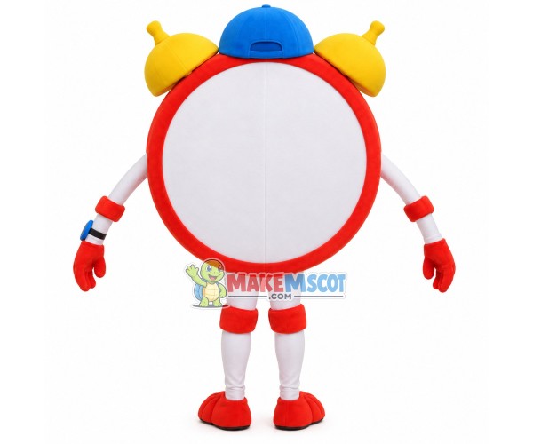 Smart Cartoon Alarm Clock Robot Mascot Costume Smart Cartoon Alarm Clock Robot Mascot Costume