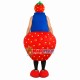 Strawberry-flavored Soothing Drink Mascot Costume Strawberry-flavored Soothing Drink Mascot Costume