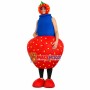Strawberry-flavored Soothing Drink Mascot Costume