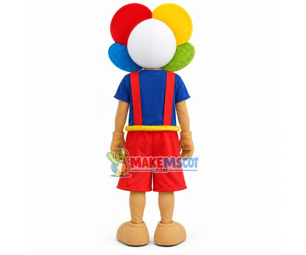 Multicolored Flower from Nature Foundation Mascot Costume
