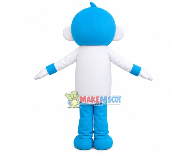 Lightweight The Little White Monkey Mascot Costume Lightweight The Little White Monkey Mascot Costume