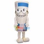 Typeset English Briefing Cartoon Mascot Costume