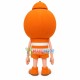 Orange Cartoon Single-eyed Vibrating Bell Mascot Costume Orange Cartoon Single-eyed Vibrating Bell Mascot Costume