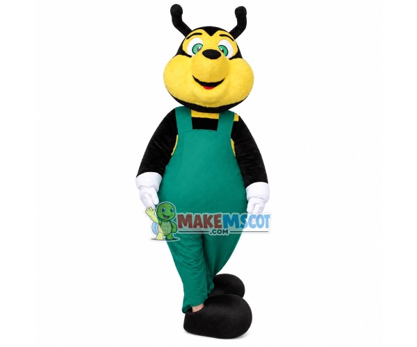 Big-headed Bee of Professional Filter Mascot Costume Big-headed Bee of Professional Filter Mascot Costume