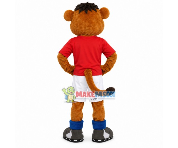 Swift Marathoner Lion Mascot Costume Swift Marathoner Lion Mascot Costume