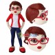 Female Manager of The Football Association Mascot Costume