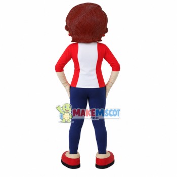Female Manager of The Football Association Mascot Costume Female Manager of The Football Association Mascot Costume