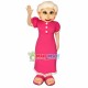 Elderly Couple With Limited Mobility Mascot Costume Elderly Couple With Limited Mobility Mascot Costume