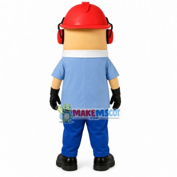 Architectural Company Designer Doll Mascot Costume