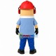 Architectural Company Designer Doll Mascot Costume Architectural Company Designer Doll Mascot Costume