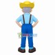 The Harvest Fisherman Grandpa Mascot Costume The Harvest Fisherman Grandpa Mascot Costume