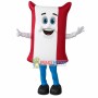 Crisp Double Weft Woven Fabric Mascot Costume