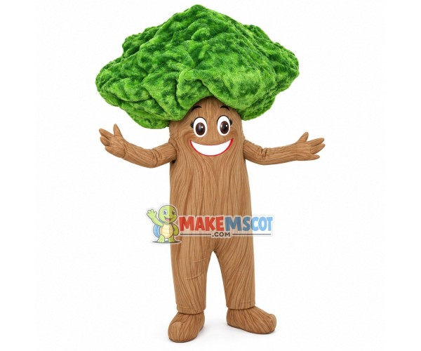 Old Stout Lush Tree Mascot Costume Old Stout Lush Tree Mascot Costume