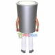Customized Silver Tin Can Mascot Costume