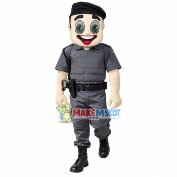 Soldier of The Defense Department Mascot Costume