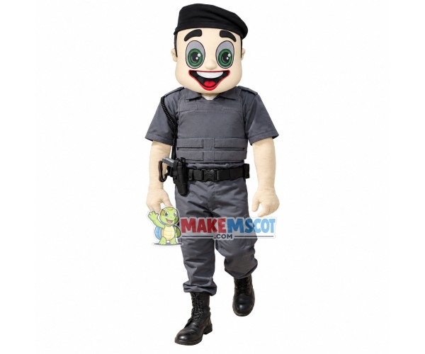 Soldier of The Defense Department Mascot Costume Soldier of The Defense Department Mascot Costume