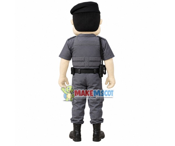 Soldier of The Defense Department Mascot Costume Soldier of The Defense Department Mascot Costume