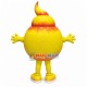 Enlarged Version of Yellow Cartoon Shit Mascot Costume Enlarged Version of Yellow Cartoon Shit Mascot Costume