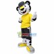 Delightful Tiger In The Sports Outfit Mascot Costume Delightful Tiger In The Sports Outfit Mascot Costume