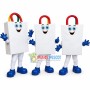 Designed Paper Shopping Bag Mascot Costume