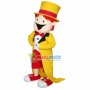 Little Boy Wearing Oversized Tuxedo Mascot Costume