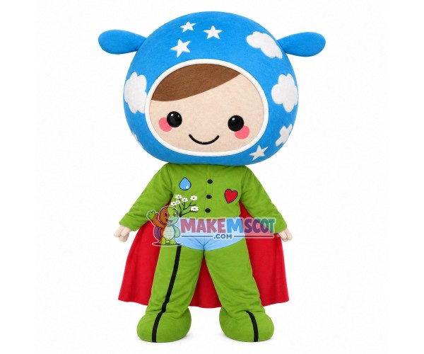 Nature Doll With Artistic Conception of Spring Mascot Costume