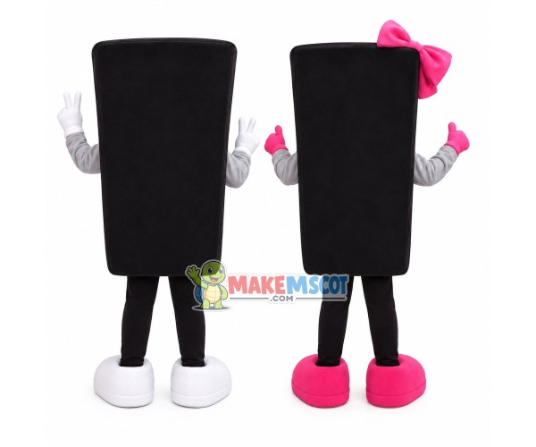 Traffic Light Starting to Flash Mascot Costume Traffic Light Starting to Flash Mascot Costume