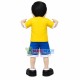 Church Faith Boy Mascot Costume Church Faith Boy Mascot Costume