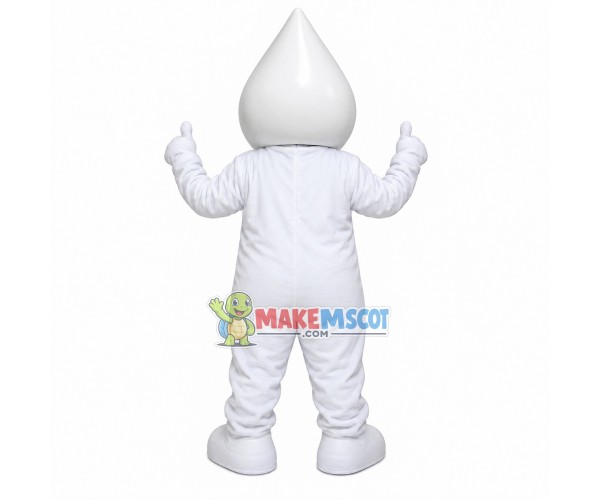 White Pointed Head Hard Doll Mascot Costume White Pointed Head Hard Doll Mascot Costume