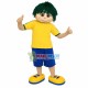 Play Boy With Messy Haircut Mascot Costume Play Boy With Messy Haircut Mascot Costume