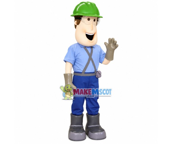 Responsible Water Conservancy Engineer Mascot Costume