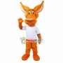 Long-eared The Power Brown Deer Mascot Costume