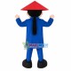 Ancient China Bucktooth Yamen Staff Mascot Costume Ancient China Bucktooth Yamen Staff Mascot Costume