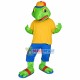 Exercise Frog In Sportswear Mascot Costume Exercise Frog In Sportswear Mascot Costume