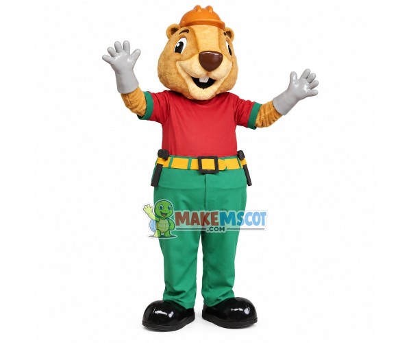 Manager Engineer Squirrel Mascot Costume Manager Engineer Squirrel Mascot Costume