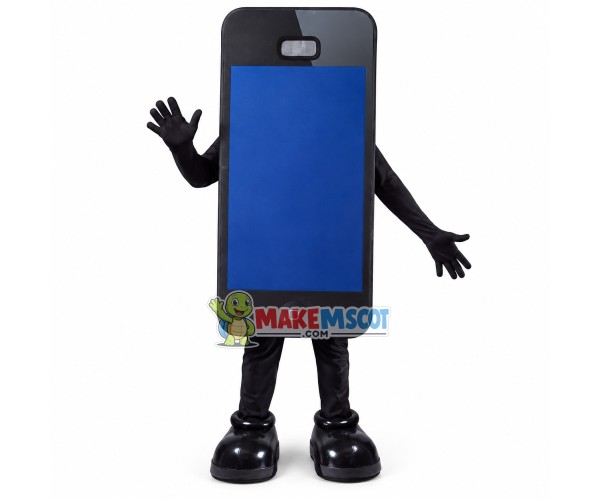 Updated Version of Touch Screen Phone Mascot Costume