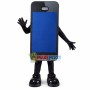 Updated Version of Touch Screen Phone Mascot Costume