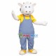 Cute Plush Calf With Small Horns Mascot Costume Cute Plush Calf With Small Horns Mascot Costume
