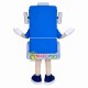Blue Crane With Telescopic Rod Mascot Costume Blue Crane With Telescopic Rod Mascot Costume