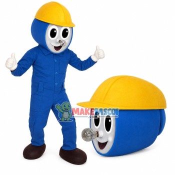 The Illuminating Searchlight of Security Council Mascot Costume The Illuminating Searchlight of Security Council Mascot Costume