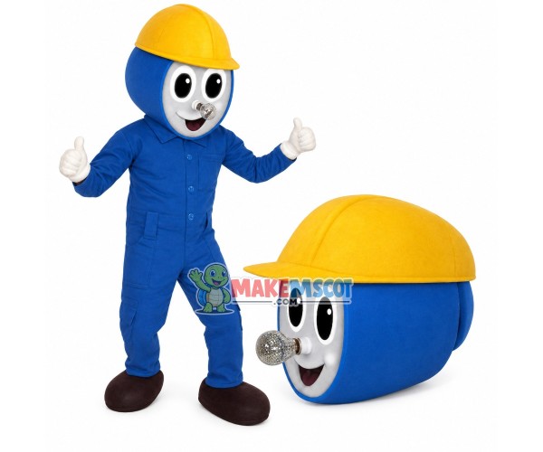 The Illuminating Searchlight of Security Council Mascot Costume