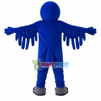 Detailed Parrot of Secure Communication Mascot Costume Detailed Parrot of Secure Communication Mascot Costume